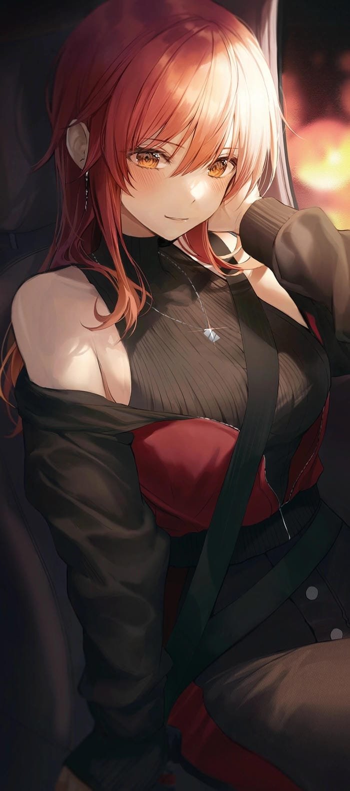 anime nữ tóc trắng