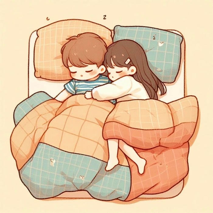 cặp đôi chibi anime style full HD