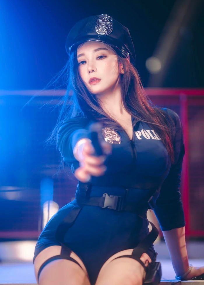 cosplay cảnh sát phong cách Mỹ