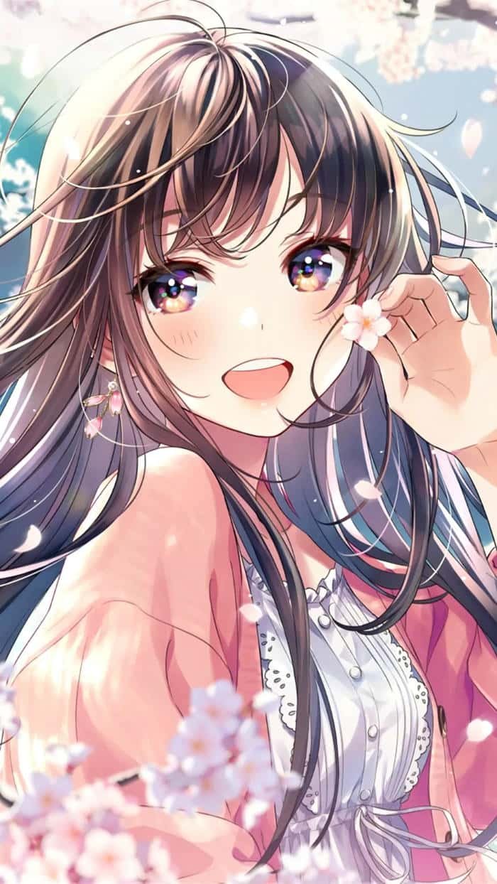 hình nền anime nữ dễ thương