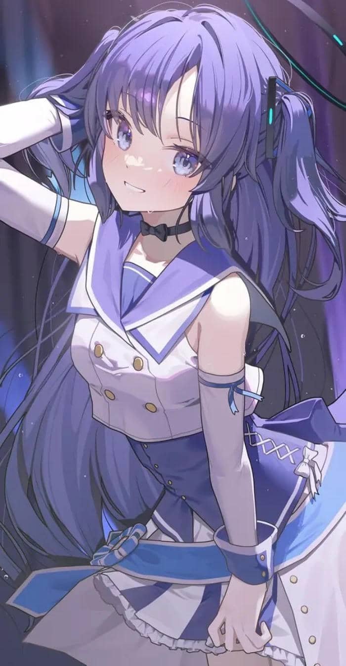 hình nền anime nữ trong sáng