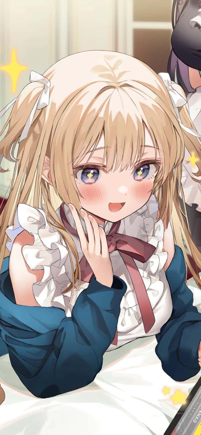 wallpaper anime girl cute