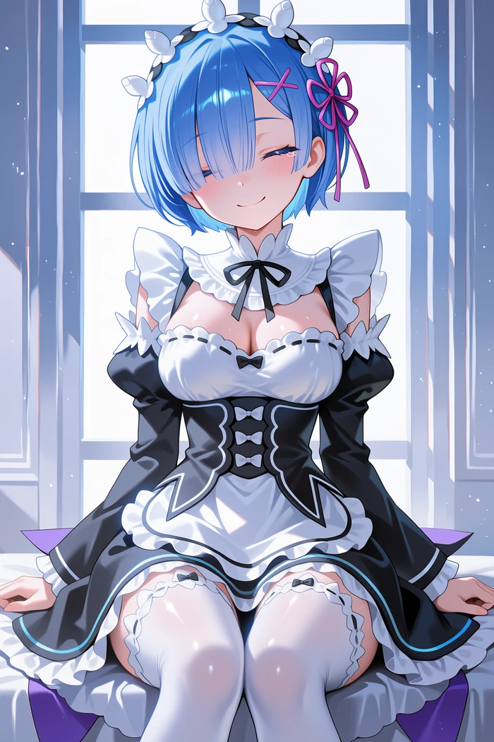 Ảnh Rem ReZero hentai gợi cảm quyến rũ nóng bỏng khiêu khích