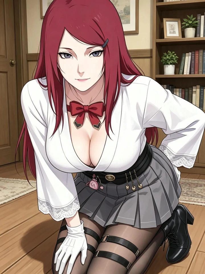 Ảnh hentai Kushina nóng bỏng quyến rũ gợi cảm dâm đãng