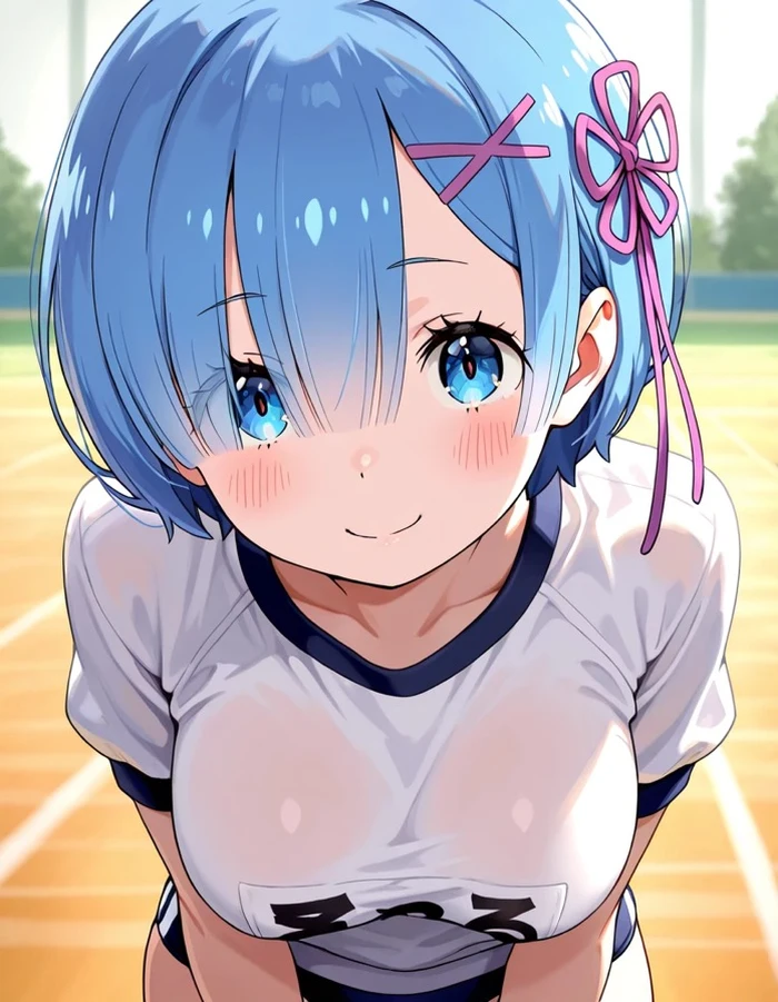 Ảnh hentai Rem ReZero xinh đẹp gợi tình rực rỡ hấp dẫn