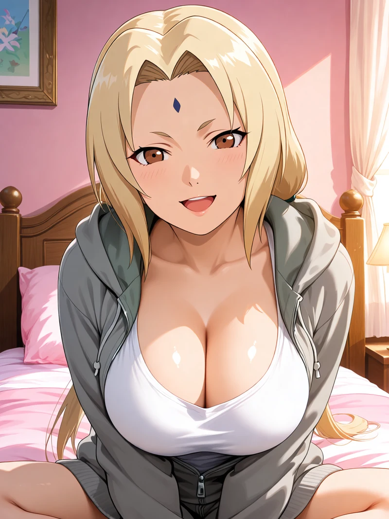 Ảnh hentai Tsunade ngực nở mông cong dâm dục
