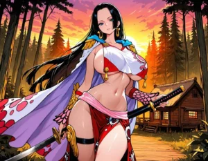 Boa Hancock hentai ảnh cực kỳ quyến rũ gợi tình