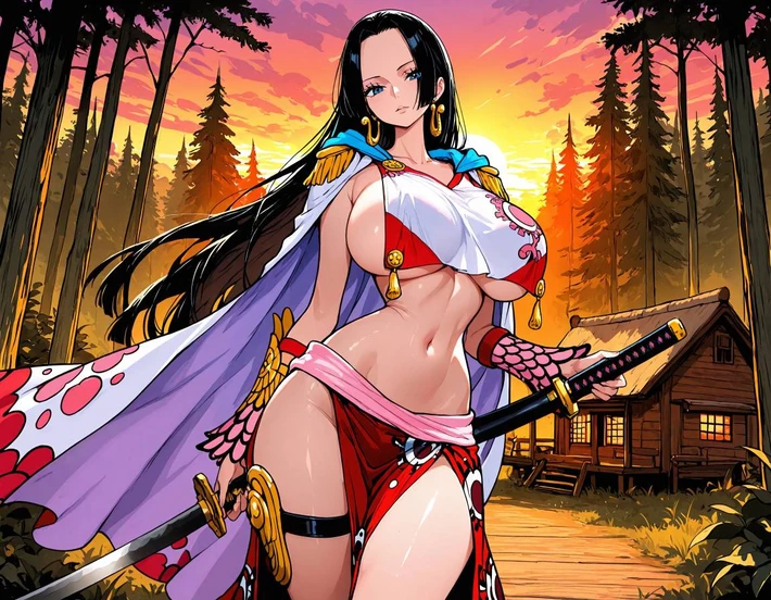 Boa Hancock hentai ảnh cực kỳ quyến rũ gợi tình