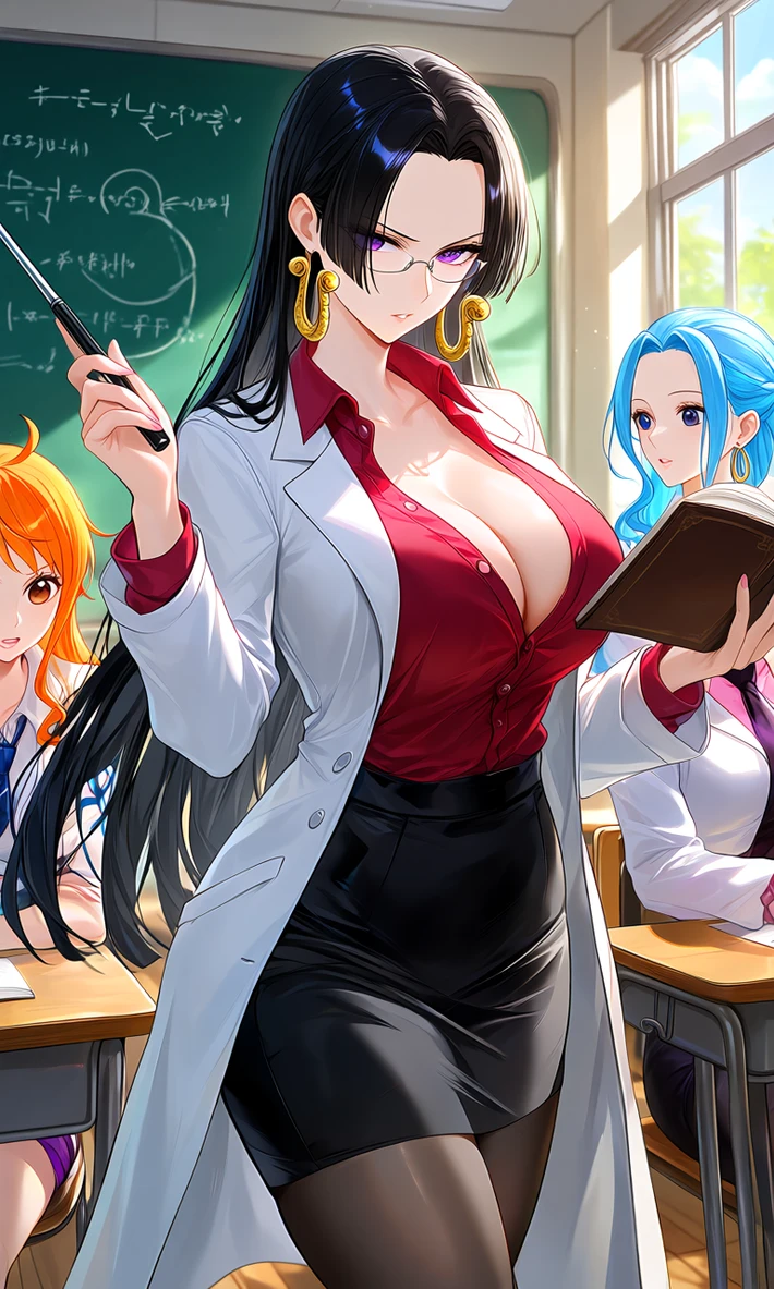 Boa Hancock hentai hình cực gợi cảm đầy mê hoặc