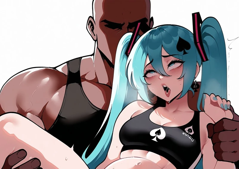 Gương mặt Ahegao hentai dễ thương của anime