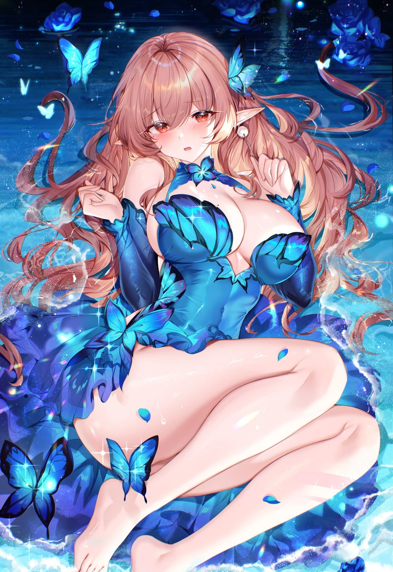 Hình Anime Ngực To Vú Bự Đầy Đặn Thướt Tha