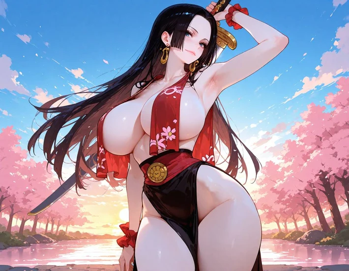 Hình Boa Hancock hentai siêu đẹp mê hoặc người xem