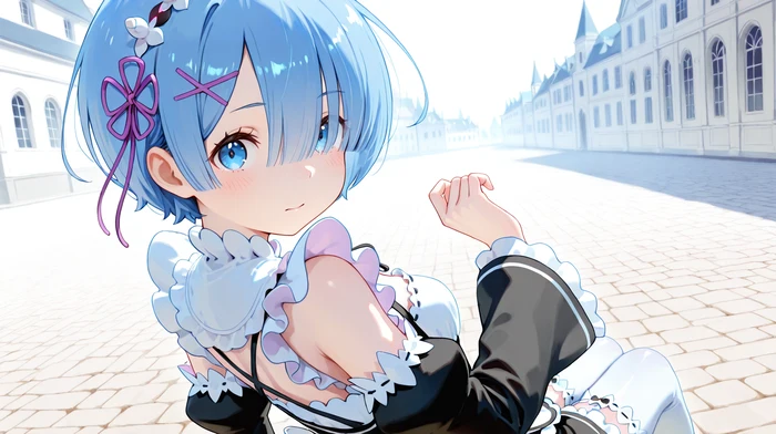 Hình Rem ReZero hentai khiêu khích nhục dục đầy mê hoặc