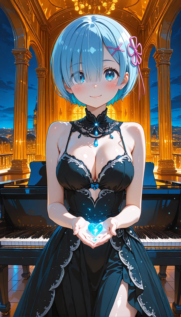 Hình Rem hentai ReZero xinh đẹp dâm đãng mê hoặc lôi cuốn