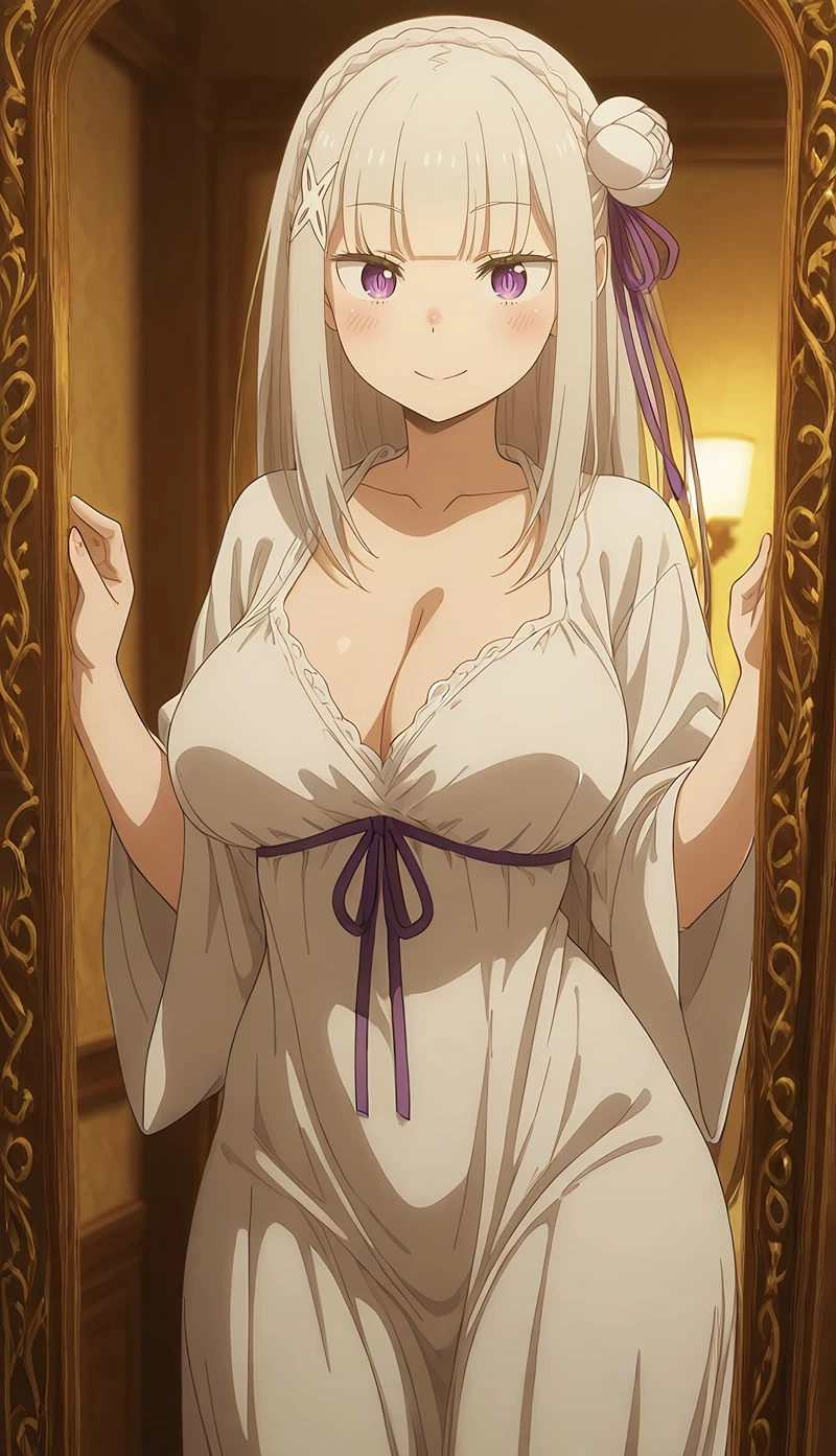 Ngọt ngào quyến rũ ảnh Emilia hentai duyên dáng sexy