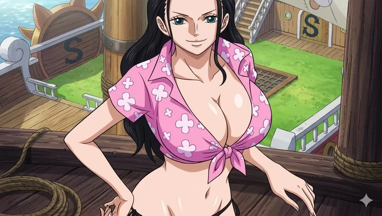 Nico Robin hentai cực phẩm quyến rũ