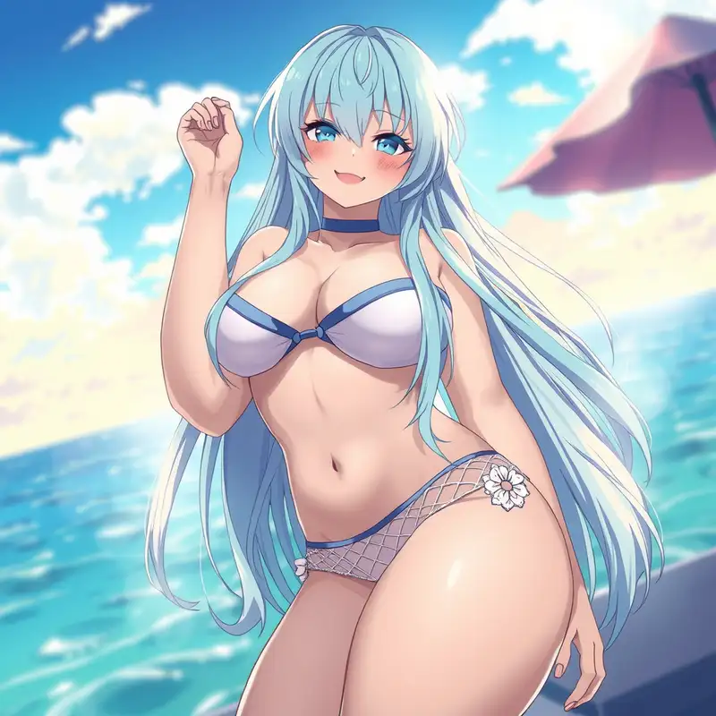 ảnh anime ngực to vú bự quyến rũ