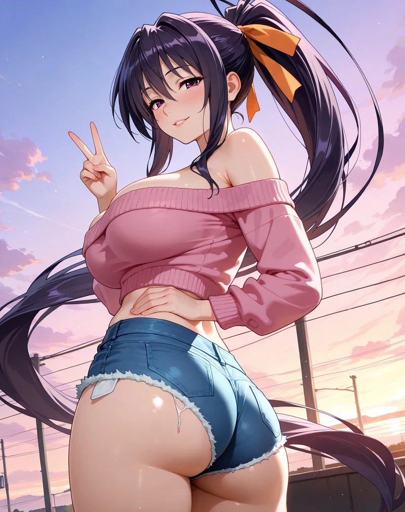Akeno Himejima Hentai Mịn Màng Khiêu Dâm
