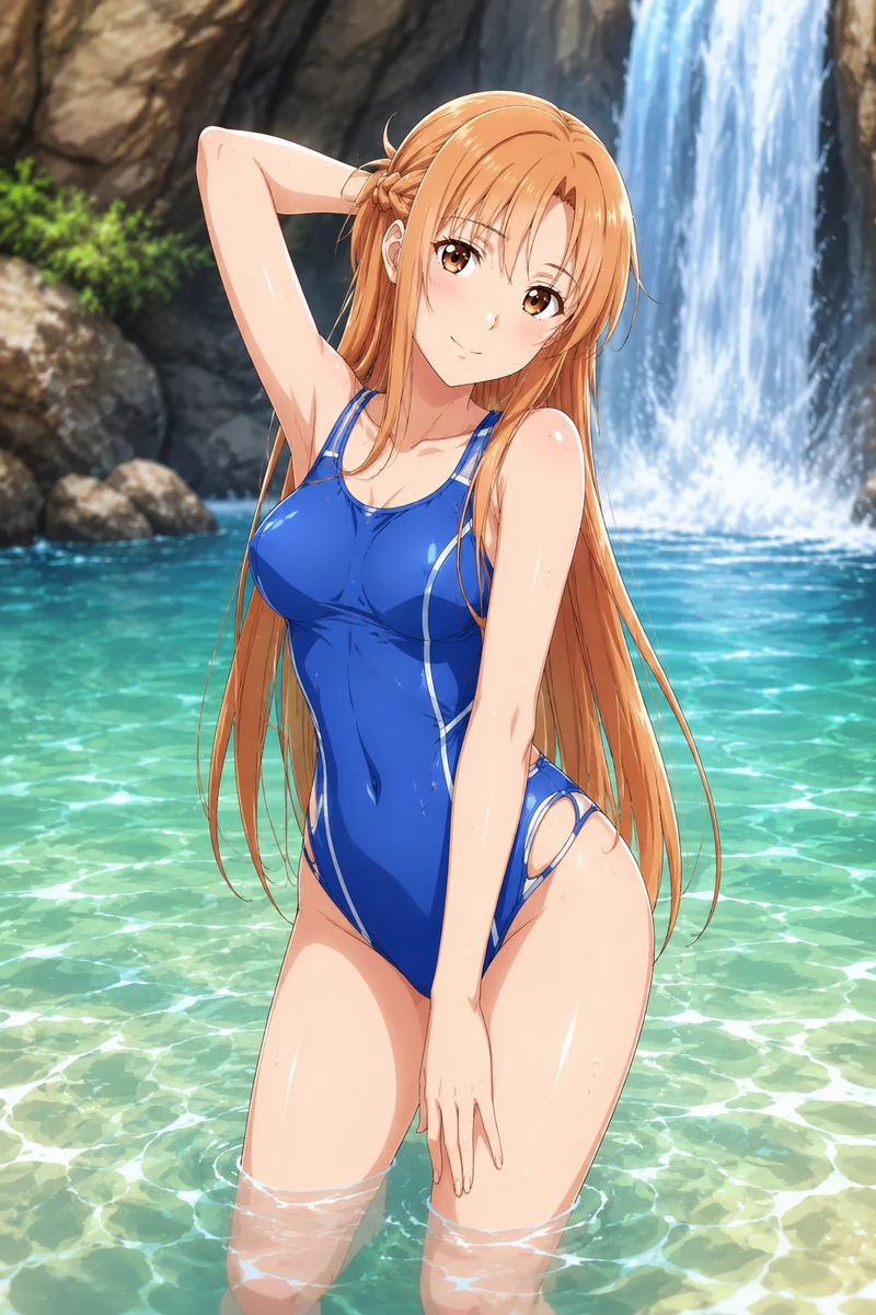 Ảnh Asuna Yuuki hentai khiêu khích dâm đãng