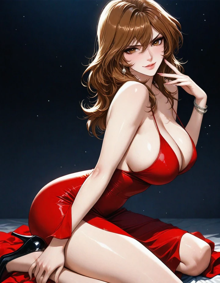 Ảnh Fujiko Mine hentai quyến rũ gợi cảm