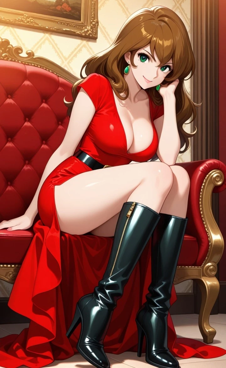 Ảnh Fujiko Mine hentai sexy quyến rũ