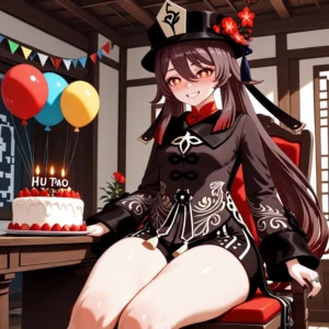 Ảnh Hutao hentai nóng bỏng quyến rũ