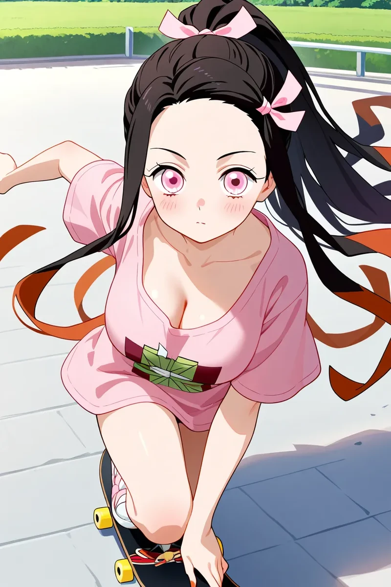 Ảnh Nezuko hentai dâm đãng đáng yêu