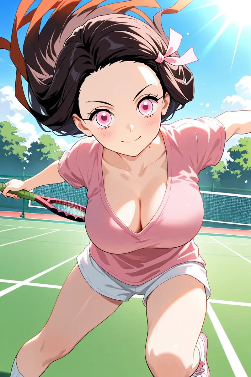 Ảnh Nezuko hentai gợi cảm quyến rũ