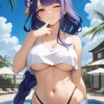 Ảnh Raiden Shogun hentai gợi cảm quyến rũ