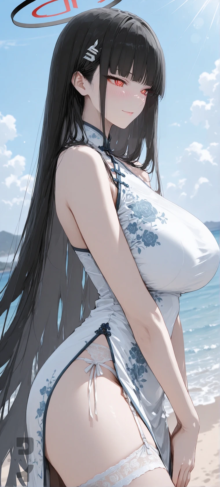 Ảnh Rio Blue Archive Hentai Nóng Bỏng Quyến Rũ