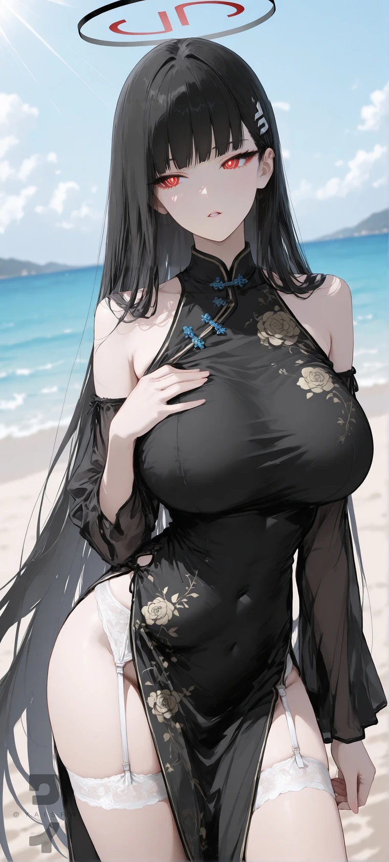 Ảnh Rio Blue Archive Hentai Thú Vị Quyến Rũ