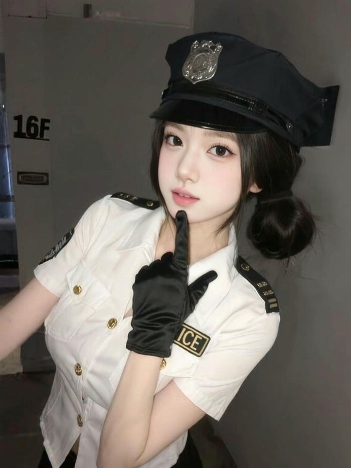Ảnh cosplay nữ cảnh sát gợi cảm nóng bỏng