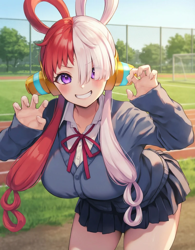 Ảnh hentai Uta trắng trẻo quyến rũ