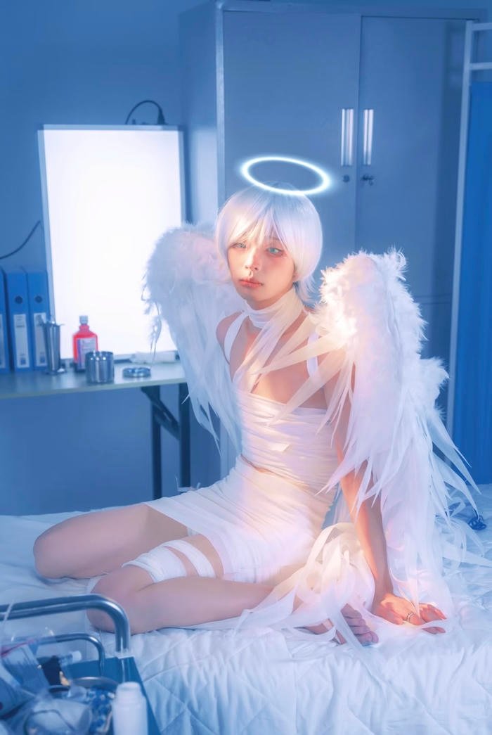 Bức ảnh cosplay thiên thần mang cảm giác an yên nhẹ nhàng