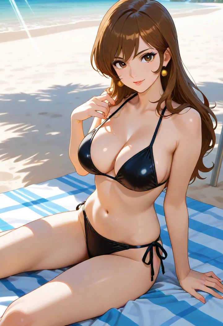 Fujiko Mine hentai nóng bỏng đầy mê hoặc