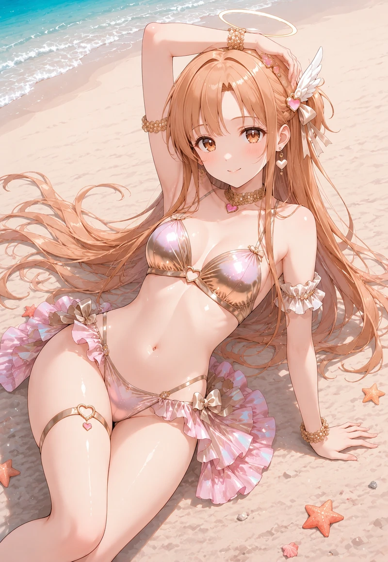 Hình Asuna Yuuki hentai lôi cuốn quyến rũ