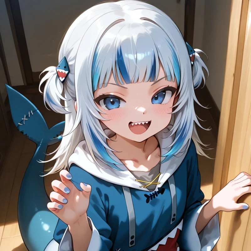 Hình Hentai Gura Dâm Dáng Quyến Rũ