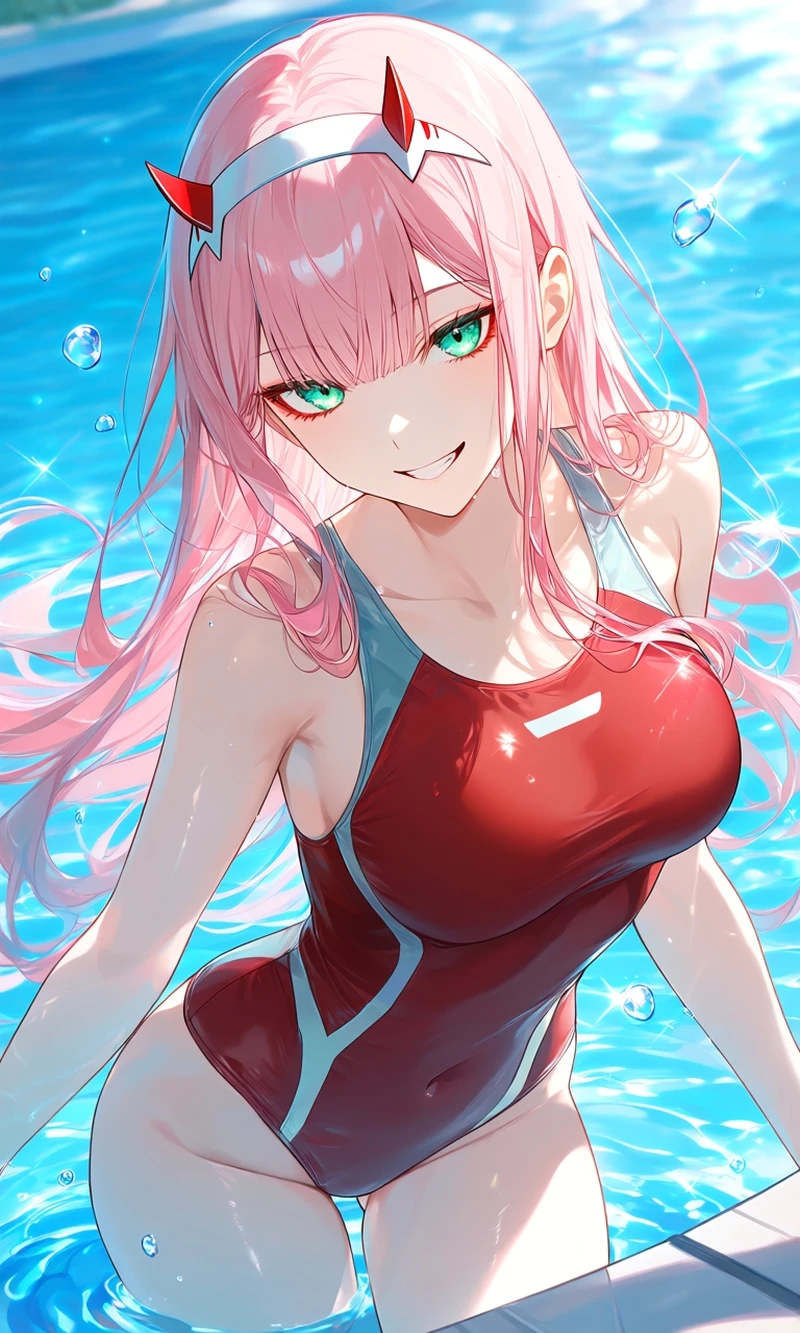 Hình Hentai Zero Two Nóng Ran Thèm Khát