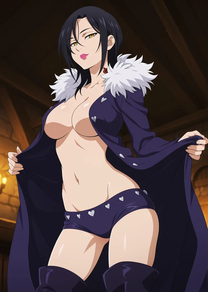 Hình Merlin hentai mê hoặc đầy quyến rũ