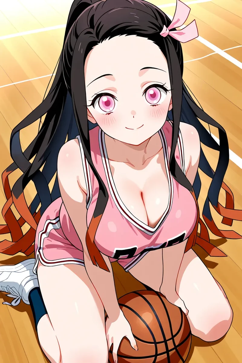 Hình Nezuko hentai gợi tình quyến rũ