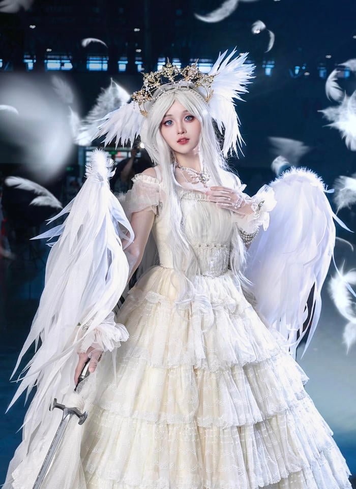 Hình cosplay thiên thần tạo ấn tượng nhẹ nhàng nhưng khó quên