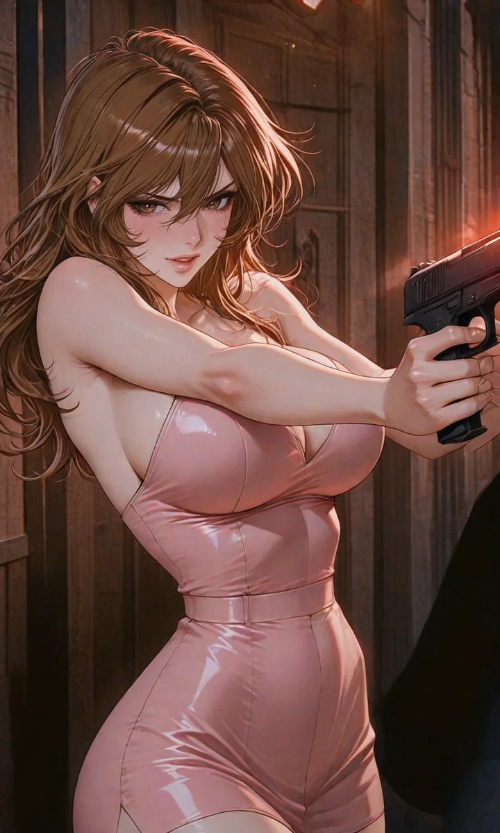 Hình hentai Fujiko Mine nóng bỏng mê hoặc