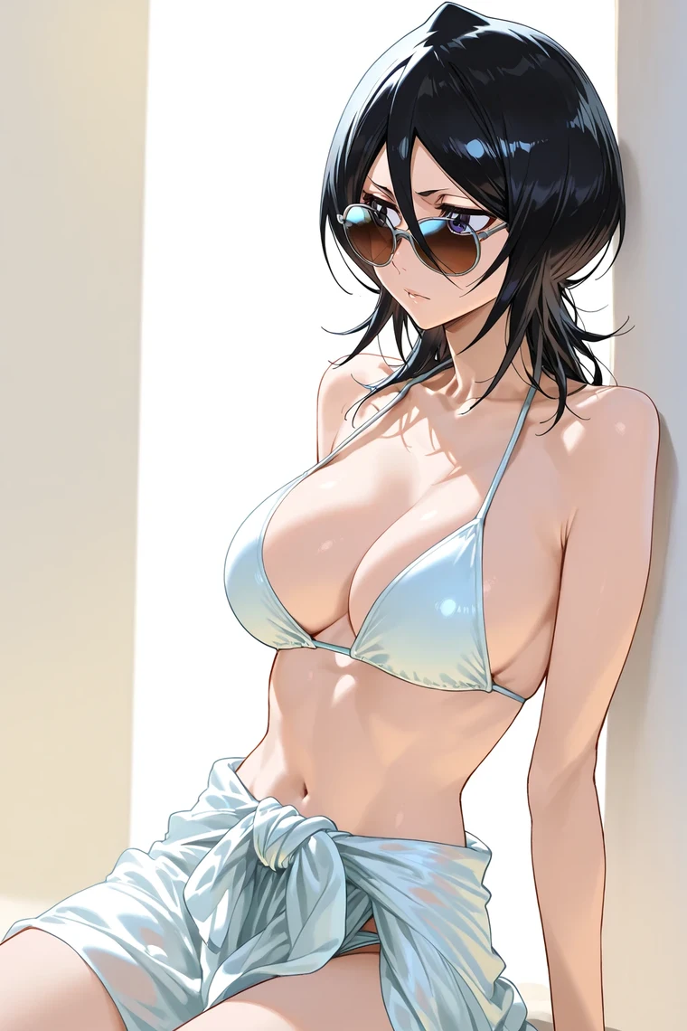 Hình hentai Rukia gợi cảm mê hoặc
