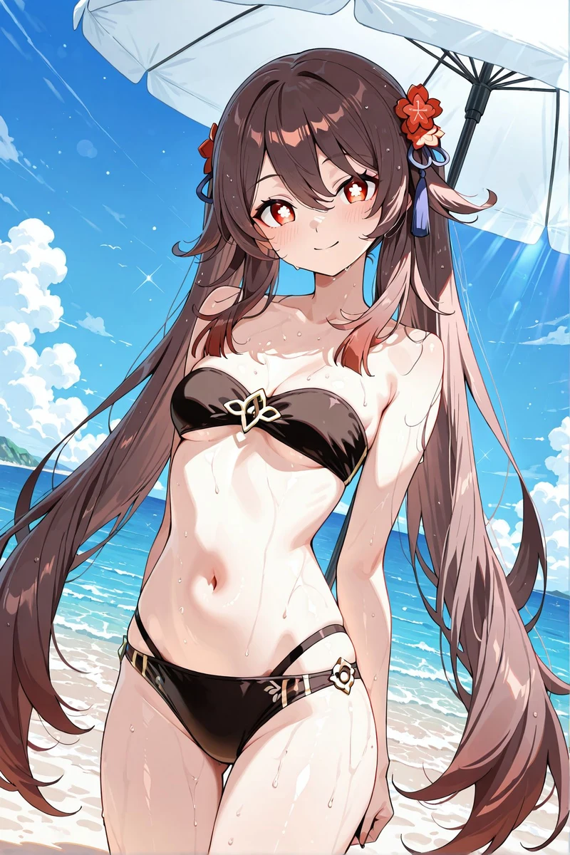 Hutao hentai dễ thương khiêu khích