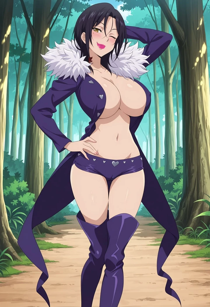 Merlin hentai nóng bỏng cực kỳ gợi cảm