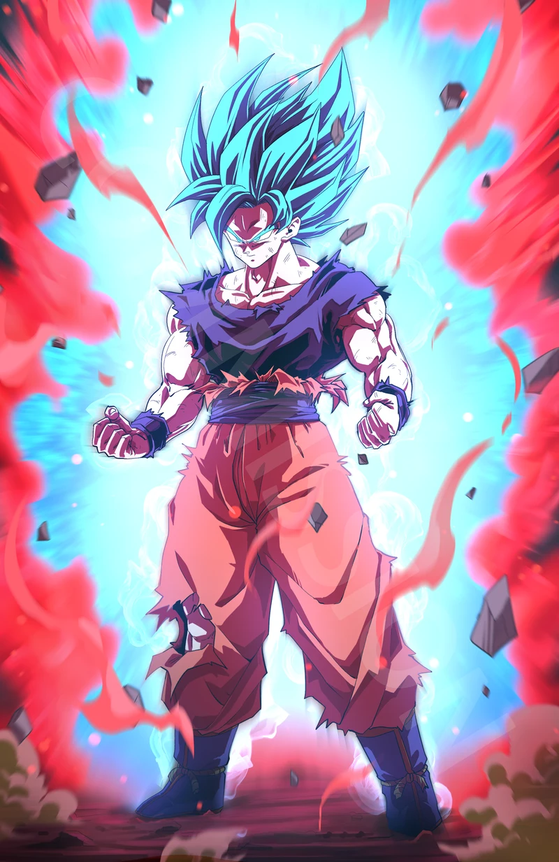 Siêu cơ bắp mê hoặc ảnh Goku hentai