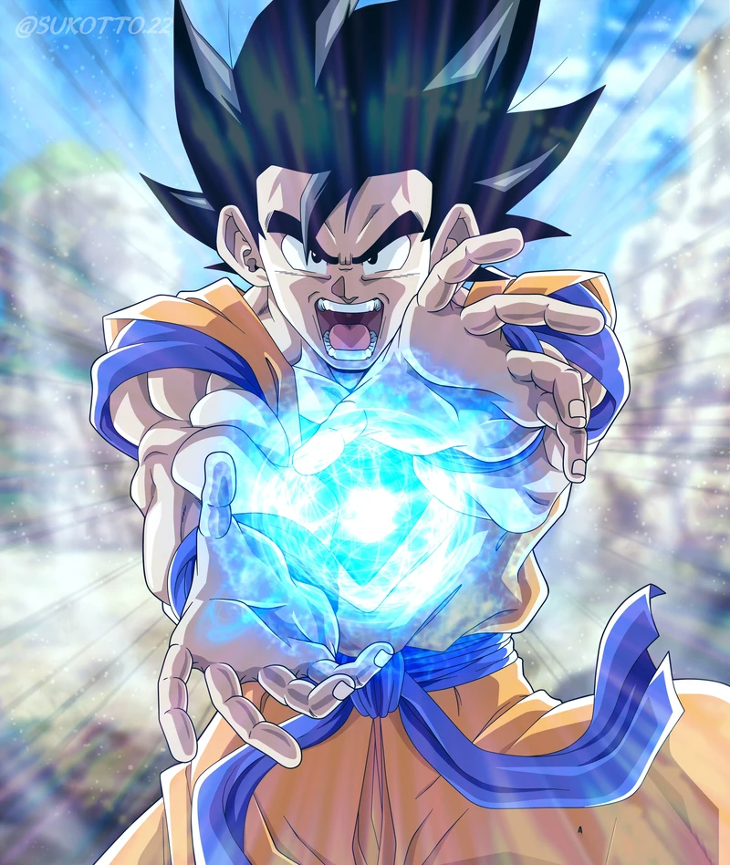 Tranh Goku hentai quyến rũ bốc lửa