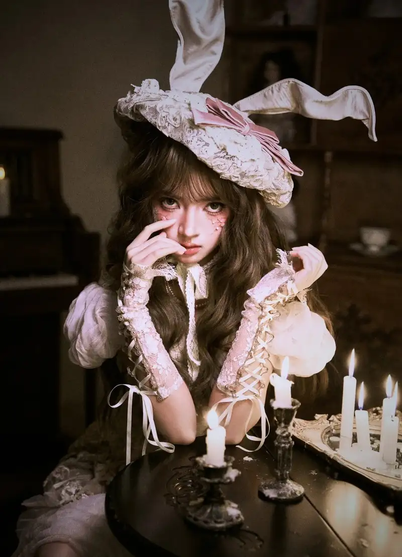 cosplay thỏ ngọc xinh đẹp với tạo dáng ấn tượng