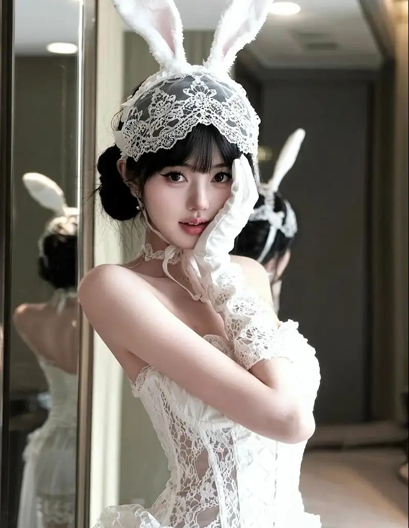 thỏ ngọc cosplay cực đẹp phong cách dễ thương