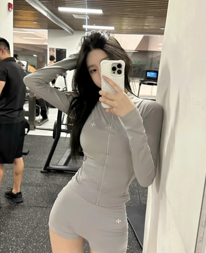 Bức hình gái xinh tập gym tạo cảm giác hấp dẫn tự nhiên